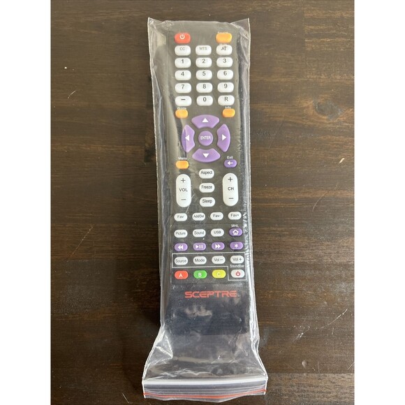 Remote Control for Sceptre 55” LED 4K TV U550CV-UMC U650CV-UMC New 142021270009C - Picture 1 of 7